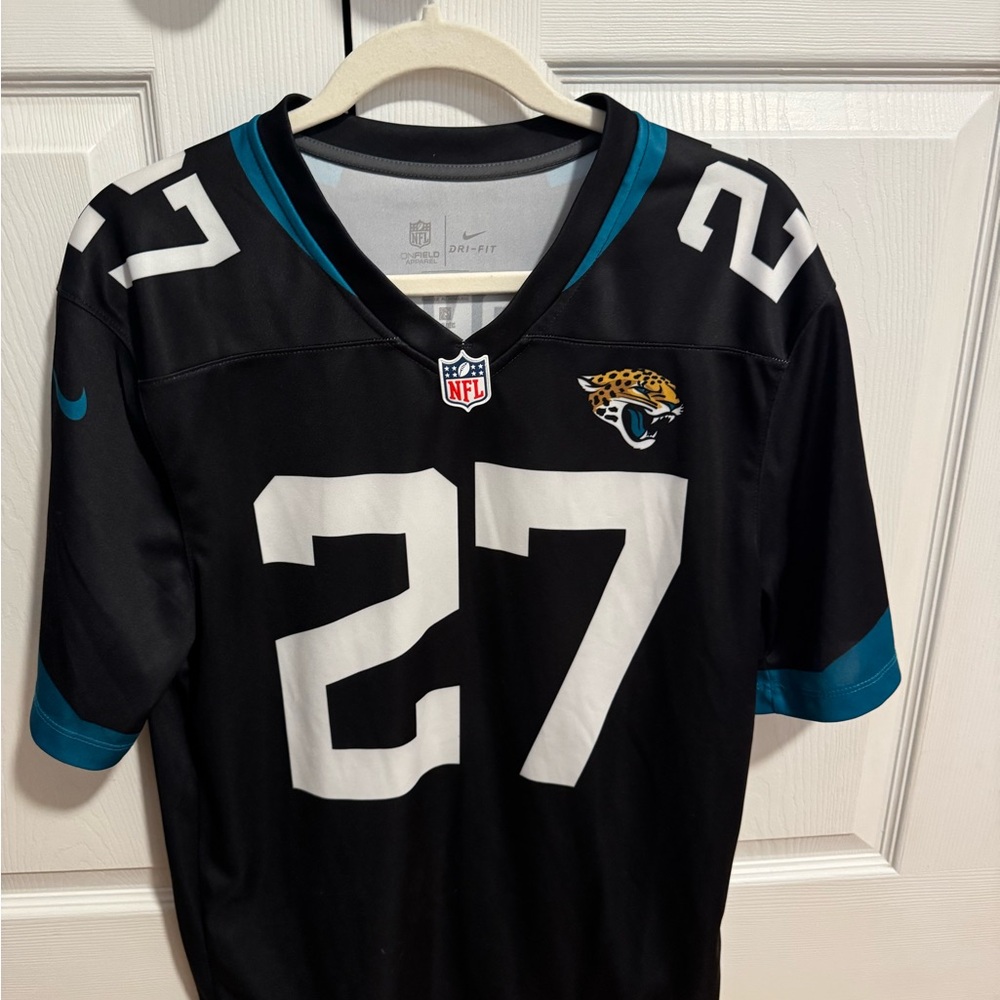 NFL Black and Gray Jersey with Nike Logo